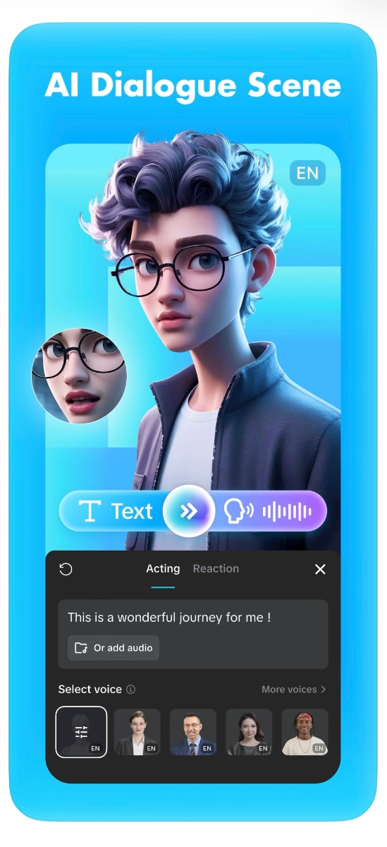 AI Dialogue Scene